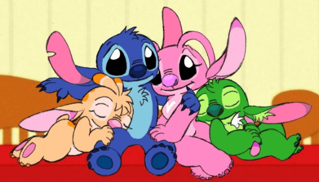 Baby:0xudedbk5mc= Stitch and Angel